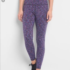 GapFit High Waisted Blackout SpaceDye Women’s Legging - Size Medium